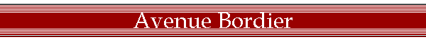 Avenue Bordier